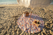 Load image into Gallery viewer, Cali Round Beach & Picnic Mat