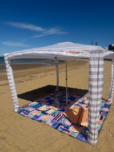 Load image into Gallery viewer, Vacay Postcards Square Beach &amp; Picnic Mat
